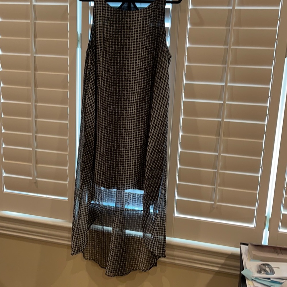 Black And White Bcbgeneration Polyester Dress L - image 2